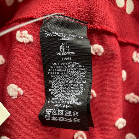 Sweaty Betty Base Layer Winter Festive Fair Isle Leggings - Picture 7 of 9